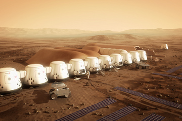 Марсианские колонии построят сначала на Земле